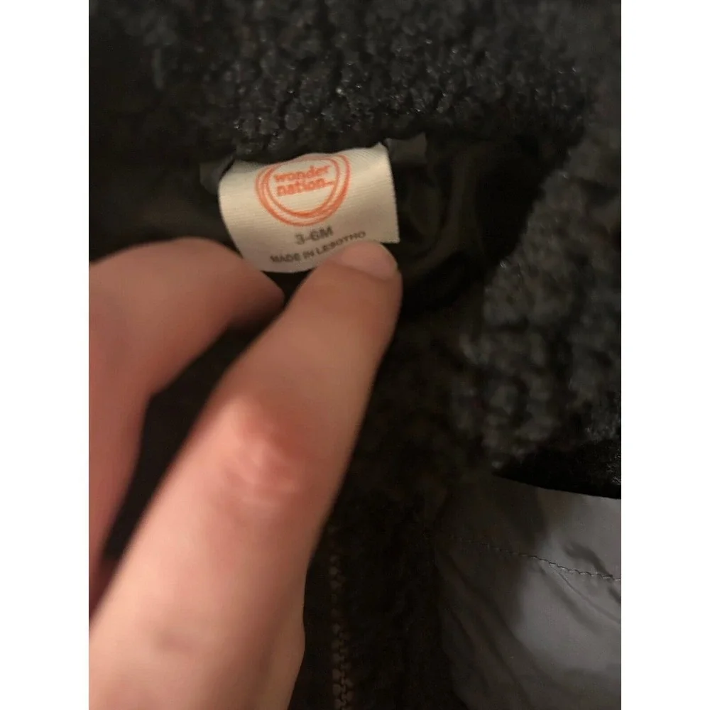 3-6M Boys Sherpa Jacket‎